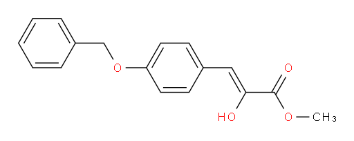 (Z)-methyl 3-(4-(benzyloxy)phenyl)-2-hydroxyacrylate