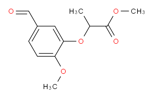 methyl 2-(5-formyl-2-methoxyphenoxy)propanoate