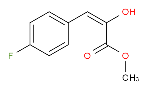 (E)-methyl 3-(4-fluorophenyl)-2-hydroxyacrylate