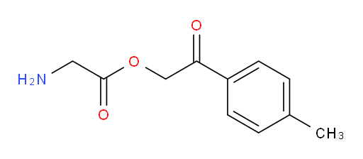2-oxo-2-(p-tolyl)ethyl 2-aminoacetate