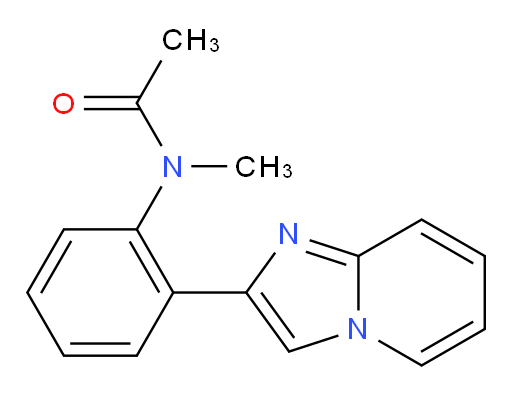 N-(2-(imidazo[1,2-a]pyridin-2-yl)phenyl)-N-methylacetamide