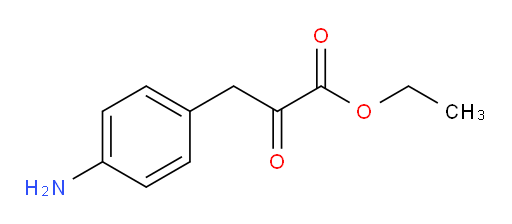 ethyl 3-(4-aminophenyl)-2-oxopropanoate