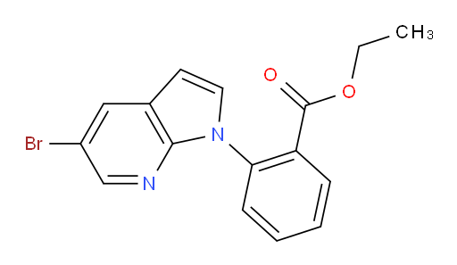 ethyl 2-(5-bromo-1H-pyrrolo[2,3-b]pyridin-1-yl)benzoate