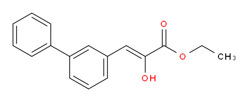(Z)-ethyl 3-([1,1'-biphenyl]-3-yl)-2-hydroxyacrylate