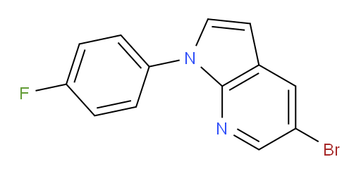 5-bromo-1-(4-fluorophenyl)-1H-pyrrolo[2,3-b]pyridine