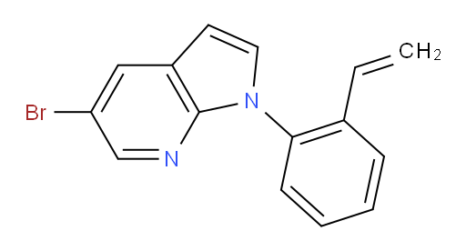 5-bromo-1-(2-vinylphenyl)-1H-pyrrolo[2,3-b]pyridine