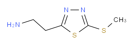 2-(5-(methylthio)-1,3,4-thiadiazol-2-yl)ethanamine