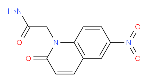 2-(6-nitro-2-oxoquinolin-1(2H)-yl)acetamide