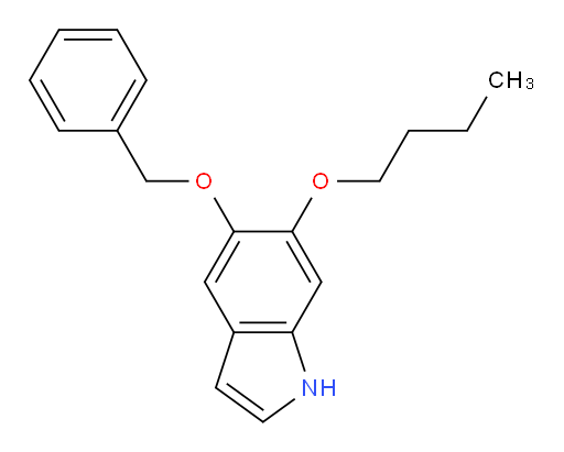 5-(benzyloxy)-6-butoxy-1H-indole