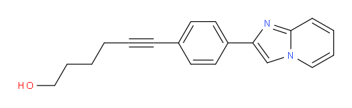 6-(4-(imidazo[1,2-a]pyridin-2-yl)phenyl)hex-5-yn-1-ol