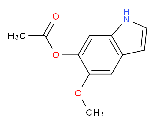 5-methoxy-1H-indol-6-yl acetate