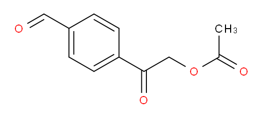 2-(4-formylphenyl)-2-oxoethyl acetate