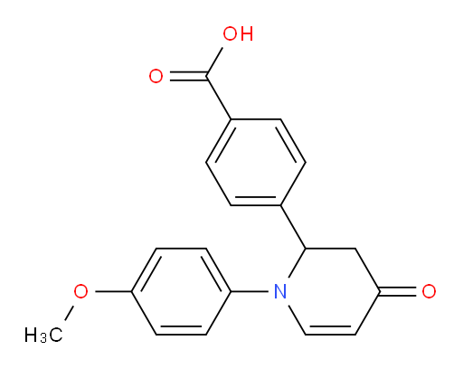 4-(1-(4-methoxyphenyl)-4-oxo-1,2,3,4-tetrahydropyridin-2-yl)benzoic acid