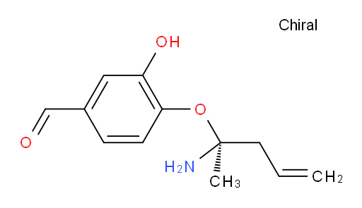 (S)-4-((2-aminopent-4-en-2-yl)oxy)-3-hydroxybenzaldehyde