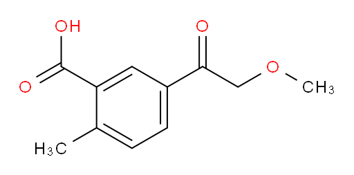 5-(2-methoxyacetyl)-2-methylbenzoic acid