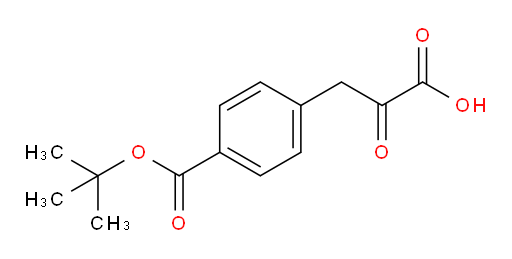 3-(4-(tert-butoxycarbonyl)phenyl)-2-oxopropanoic acid