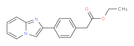 ethyl 2-(4-(imidazo[1,2-a]pyridin-2-yl)phenyl)acetate