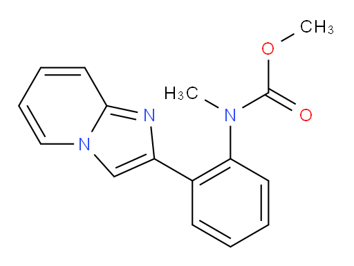 methyl (2-(imidazo[1,2-a]pyridin-2-yl)phenyl)(methyl)carbamate