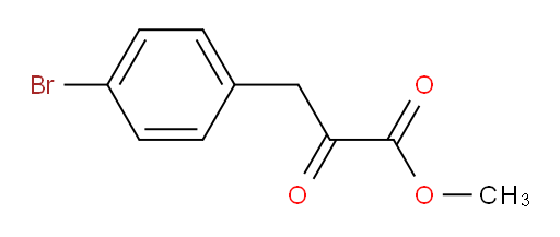 methyl 3-(4-bromophenyl)-2-oxopropanoate