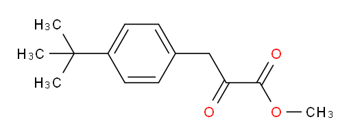 methyl 3-(4-(tert-butyl)phenyl)-2-oxopropanoate