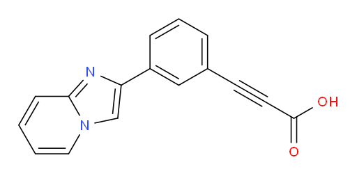 3-(3-(imidazo[1,2-a]pyridin-2-yl)phenyl)propiolic acid