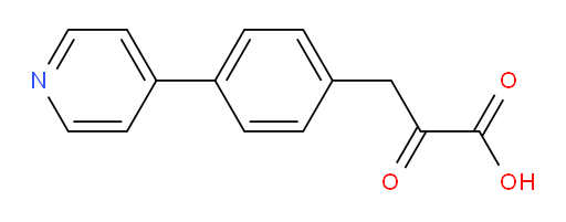 2-oxo-3-(4-(pyridin-4-yl)phenyl)propanoic acid