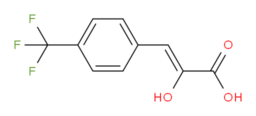 (Z)-2-hydroxy-3-(4-(trifluoromethyl)phenyl)acrylic acid