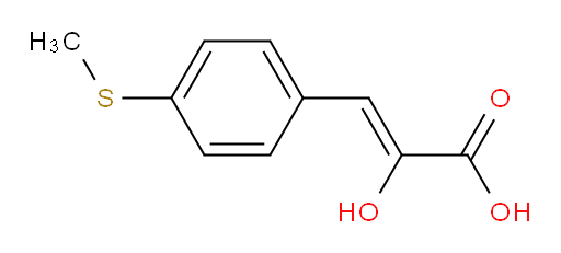 (Z)-2-hydroxy-3-(4-(methylthio)phenyl)acrylic acid