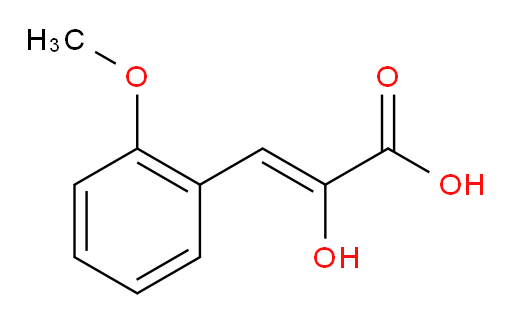 (Z)-2-hydroxy-3-(2-methoxyphenyl)acrylic acid