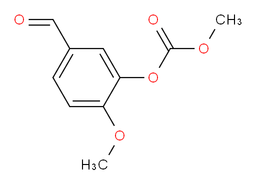 5-formyl-2-methoxyphenyl methyl carbonate