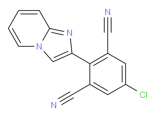 5-chloro-2-(imidazo[1,2-a]pyridin-2-yl)isophthalonitrile