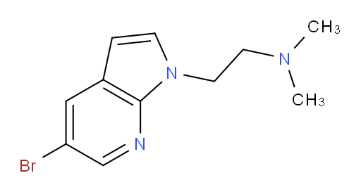 2-(5-bromo-1H-pyrrolo[2,3-b]pyridin-1-yl)-N,N-dimethylethanamine