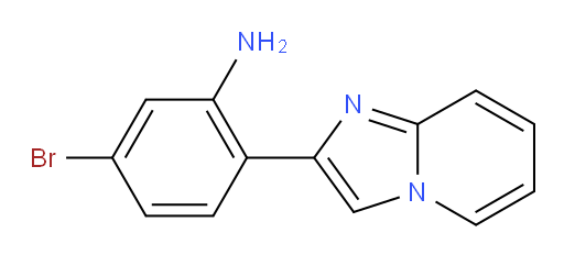 5-bromo-2-(imidazo[1,2-a]pyridin-2-yl)aniline