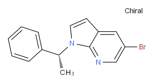 (R)-5-bromo-1-(1-phenylethyl)-1H-pyrrolo[2,3-b]pyridine