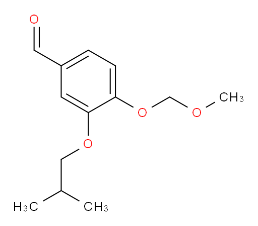 3-isobutoxy-4-(methoxymethoxy)benzaldehyde