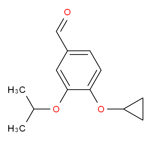 4-cyclopropoxy-3-isopropoxybenzaldehyde