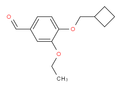 4-(cyclobutylmethoxy)-3-ethoxybenzaldehyde