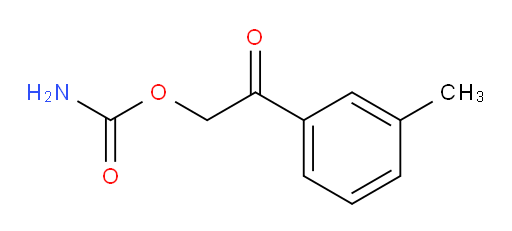2-oxo-2-(m-tolyl)ethyl carbamate