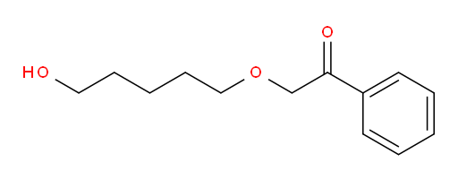 2-((5-hydroxypentyl)oxy)-1-phenylethanone