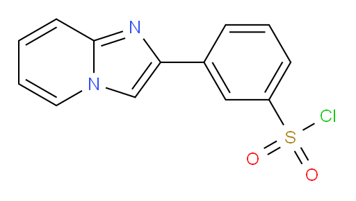 3-(imidazo[1,2-a]pyridin-2-yl)benzene-1-sulfonyl chloride