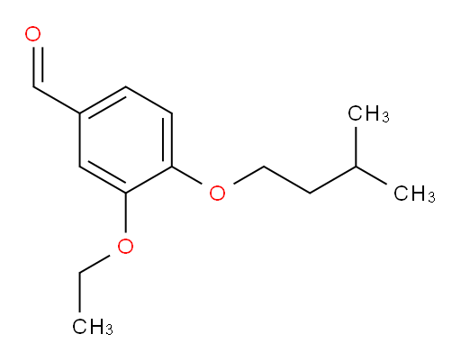 3-ethoxy-4-(isopentyloxy)benzaldehyde