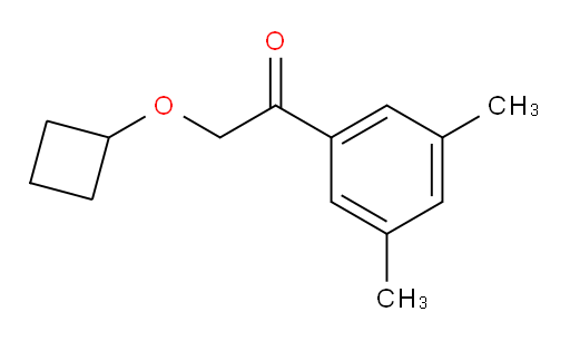 2-cyclobutoxy-1-(3,5-dimethylphenyl)ethanone