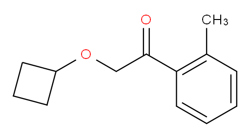 2-cyclobutoxy-1-(o-tolyl)ethanone