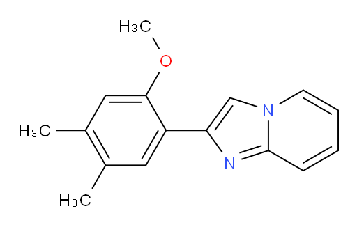 2-(2-methoxy-4,5-dimethylphenyl)imidazo[1,2-a]pyridine