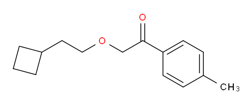 2-(2-cyclobutylethoxy)-1-(p-tolyl)ethanone