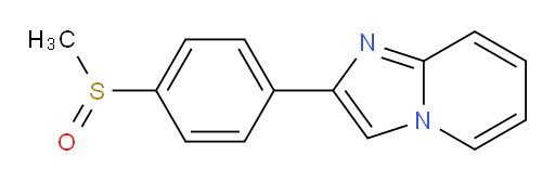2-(4-(methylsulfinyl)phenyl)imidazo[1,2-a]pyridine