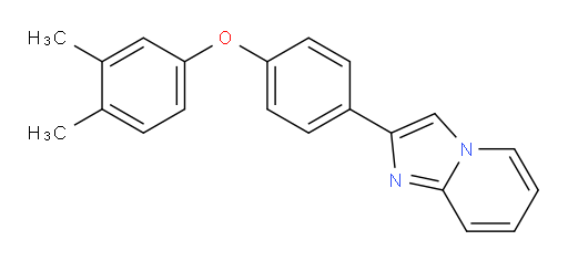 2-(4-(3,4-dimethylphenoxy)phenyl)imidazo[1,2-a]pyridine
