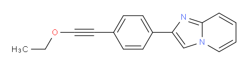2-(4-(ethoxyethynyl)phenyl)imidazo[1,2-a]pyridine
