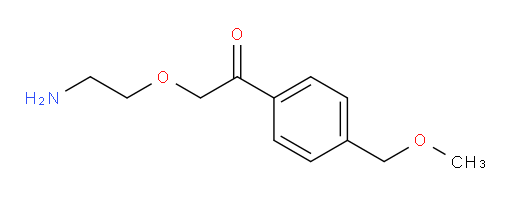 2-(2-aminoethoxy)-1-(4-(methoxymethyl)phenyl)ethanone
