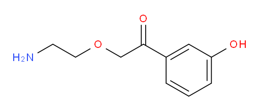2-(2-aminoethoxy)-1-(3-hydroxyphenyl)ethanone